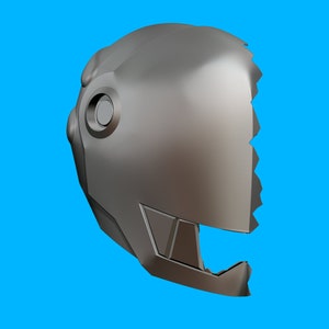 Elfen Lied Helmet Broken and Whole 3D Digital stl image 2