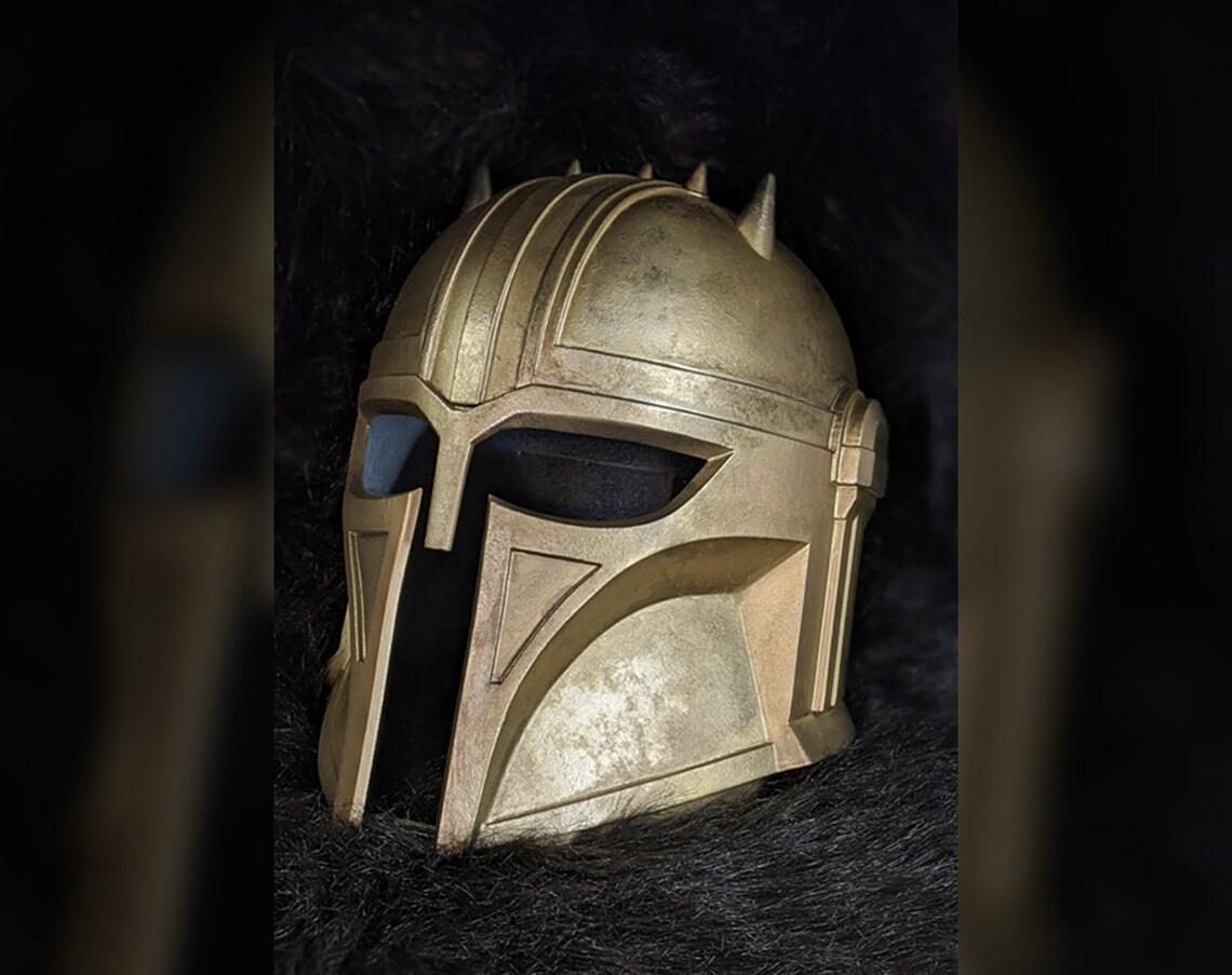 Mandalorian Armorer Helmet Etsy