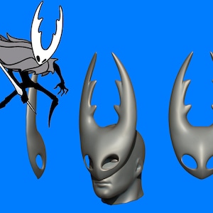 Hollow Knight Pure Vessel Mask 3d stl