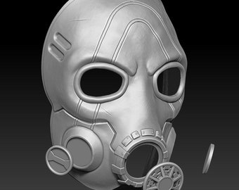 Borderlands Psycho Mask Digital stl file