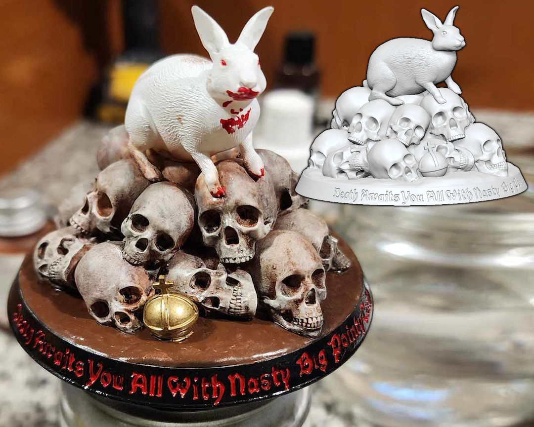 Monty Python Killer Rabbit of Caerbannog Print File STL - Etsy Australia