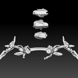 Aloy Bow and Armor 3D Cosplay Kit