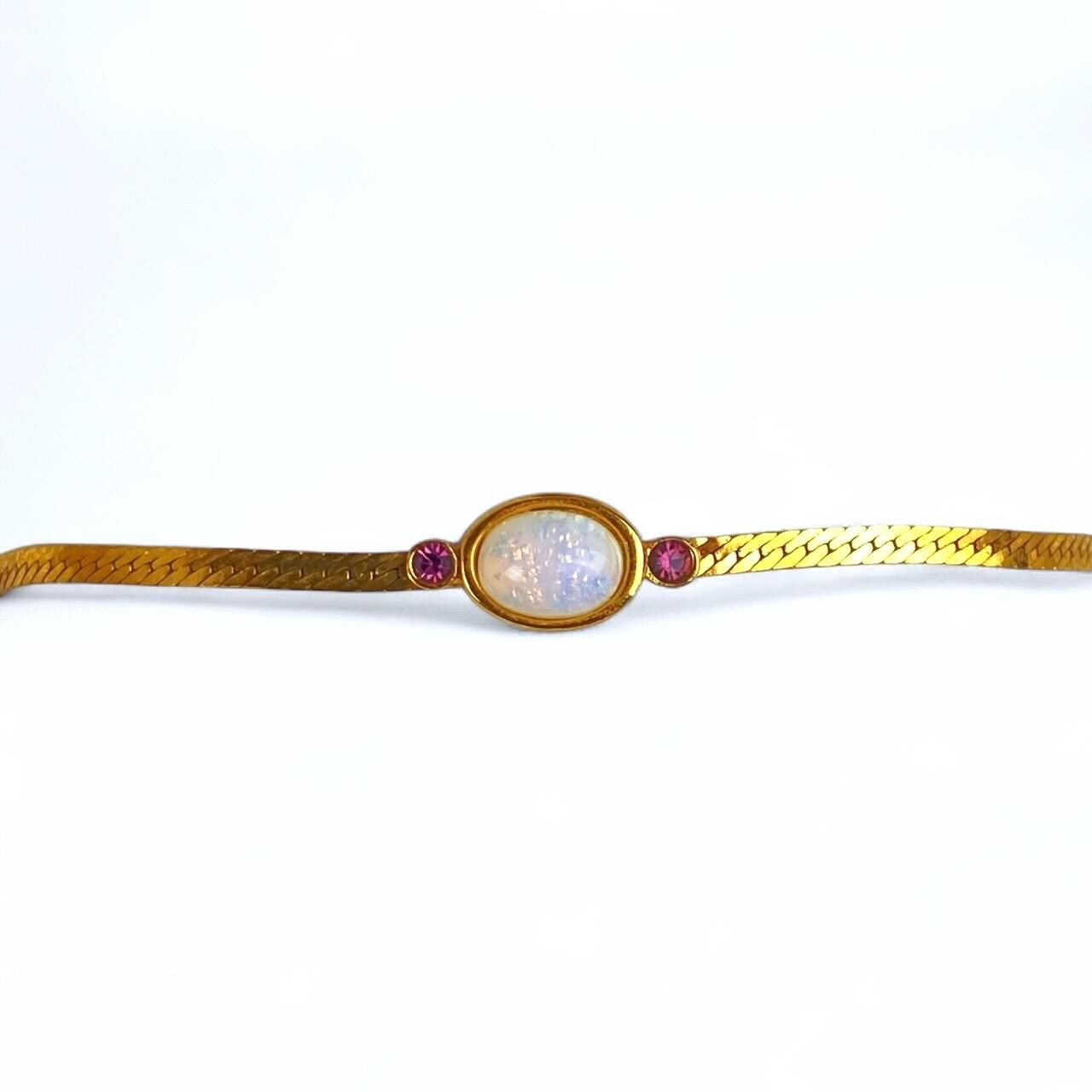アクセサリー Givenchy Vintage Opal Bracelet GIVENCHY Minimalist Faux Opal Bracelet - Etsy