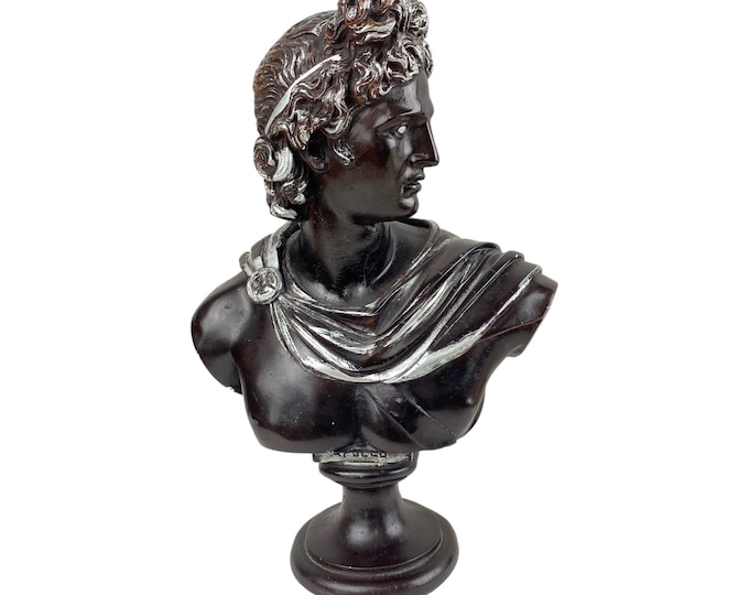 Vintage Plaster Bust of APOLLO Statue