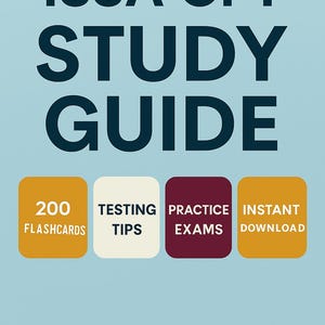 ISSA CPT Prüfungs-Spickzettel | Personal Trainer Studienführer | Fast Track-Übersicht | High Yield Test Prep |