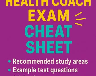 ACE Health Coach Exam Cheat Sheet | Study Priorities, Sample Questions & Real Test-Taker Advice-updated 2026