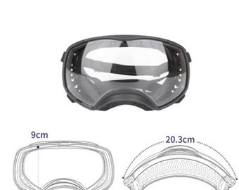 Large Dog  Eye Protection Goggles