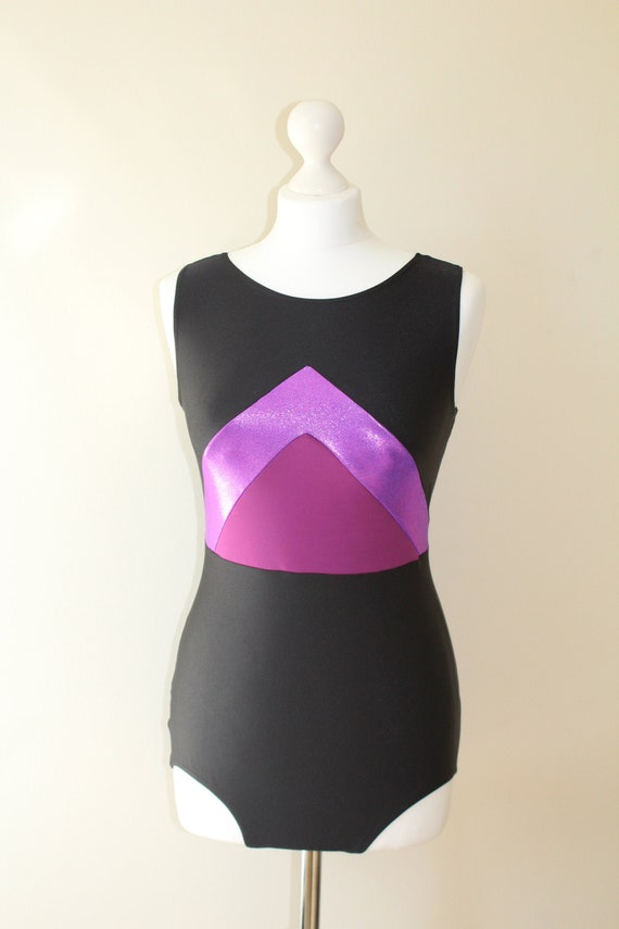 black dance leotard