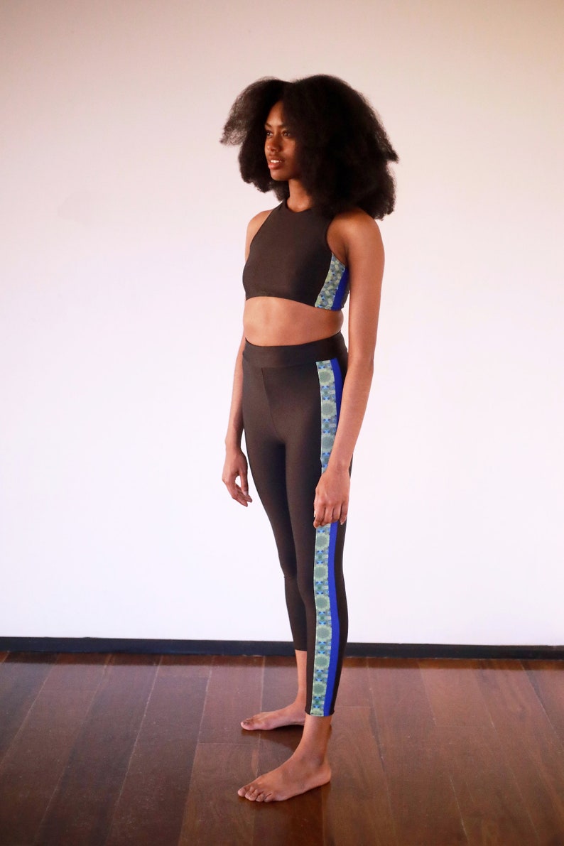 dance crop top and leggings