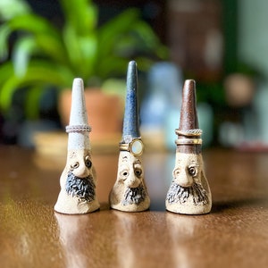 Handmade Unique Clay Ring Holder Great Wedding Engagement or Anniversary Gift Etsy