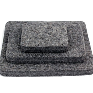 Woolen Needle Felting Mat Eco-Friendly Natural Wool Mat for Needle Felting Kit
