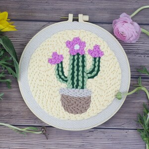 Cactus Punch Needle Kit – Brooklyn Craft Company