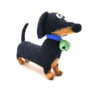 Dachshund Needle Felting Kit with Video Craft Kit Gift for Mother&#39;s Day