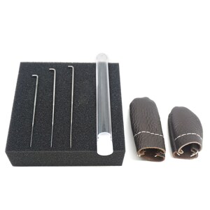 Nadelfilz-Starter-Kit Wollfilz-Werkzeuge + Nadel + Handschuhe + Schaumstoff-Zubehör Handwerk
