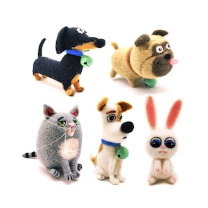 5 Pack Needle Felting Starter Kit - Including Video for Beginners Christmas Gift