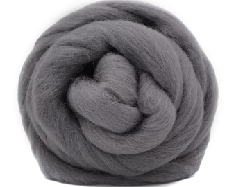 Lã Merino em mecha de 3,5 oz (99 g), 19 µm, ideal para feltragem com agulha.