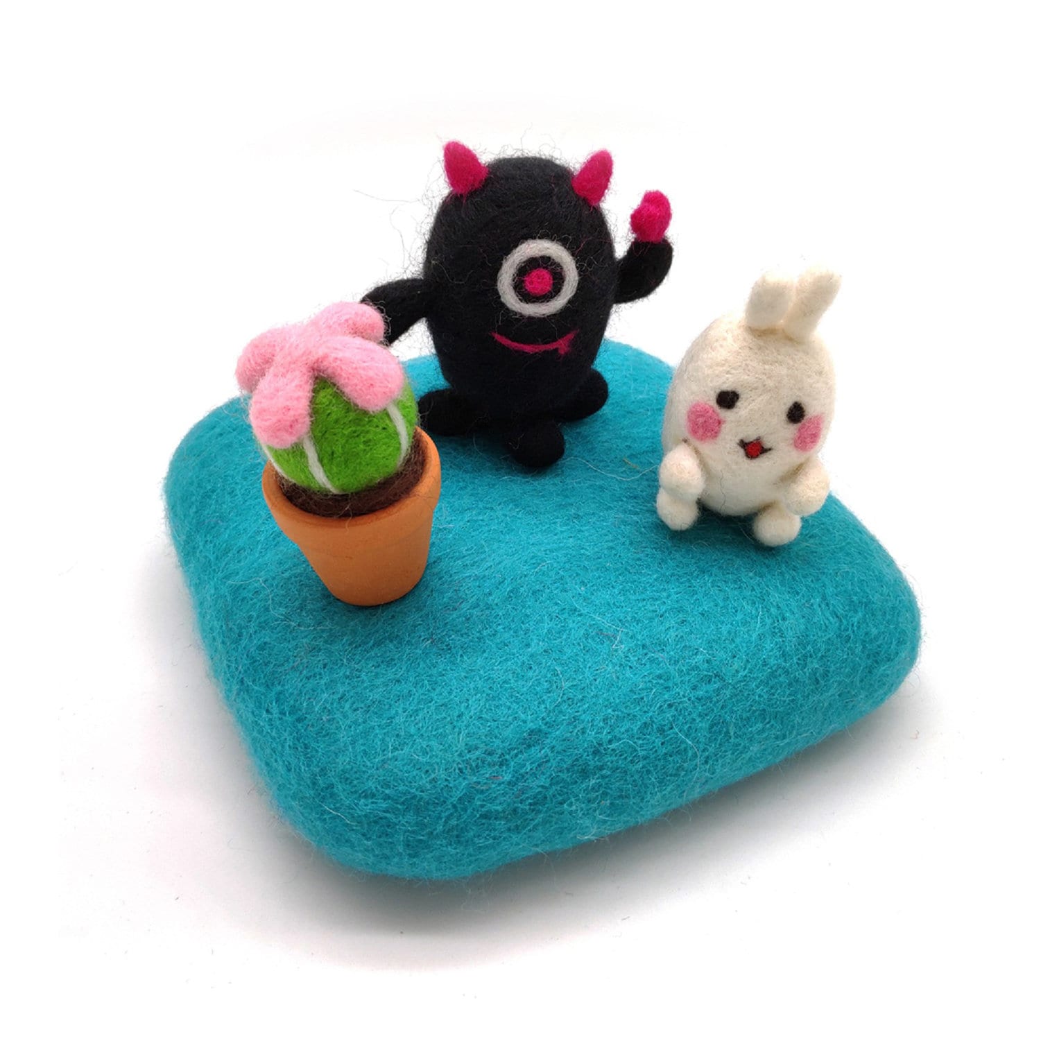 100 Woolen Needle Felting Mat Ecofriendly Natural Wool Mat Etsy UK