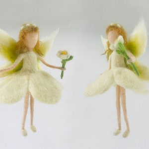 Kit per infeltrimento ad ago Lily Fairy, kit artigianale, kit di avviamento per infeltrimento con lana, istruzioni video - 6 pollici (15 cm)