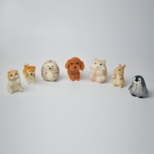 2024 Animal World Needle Felting Kits - They Are Friends Series - DIY Craft Kit for Beginner Mother&#39;s Day