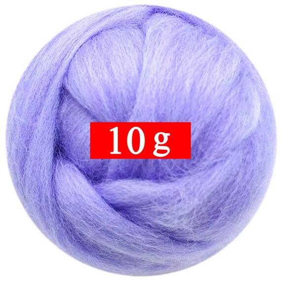 10g Needle Felting Wool 40 Colors 19 Microns Super Soft Wool Etsy