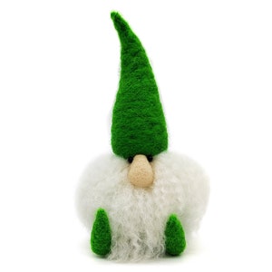 Gnomes Decor Needle Felting Kit for Beginners 4inch Gnomes Felting Kit Include Everything to Make