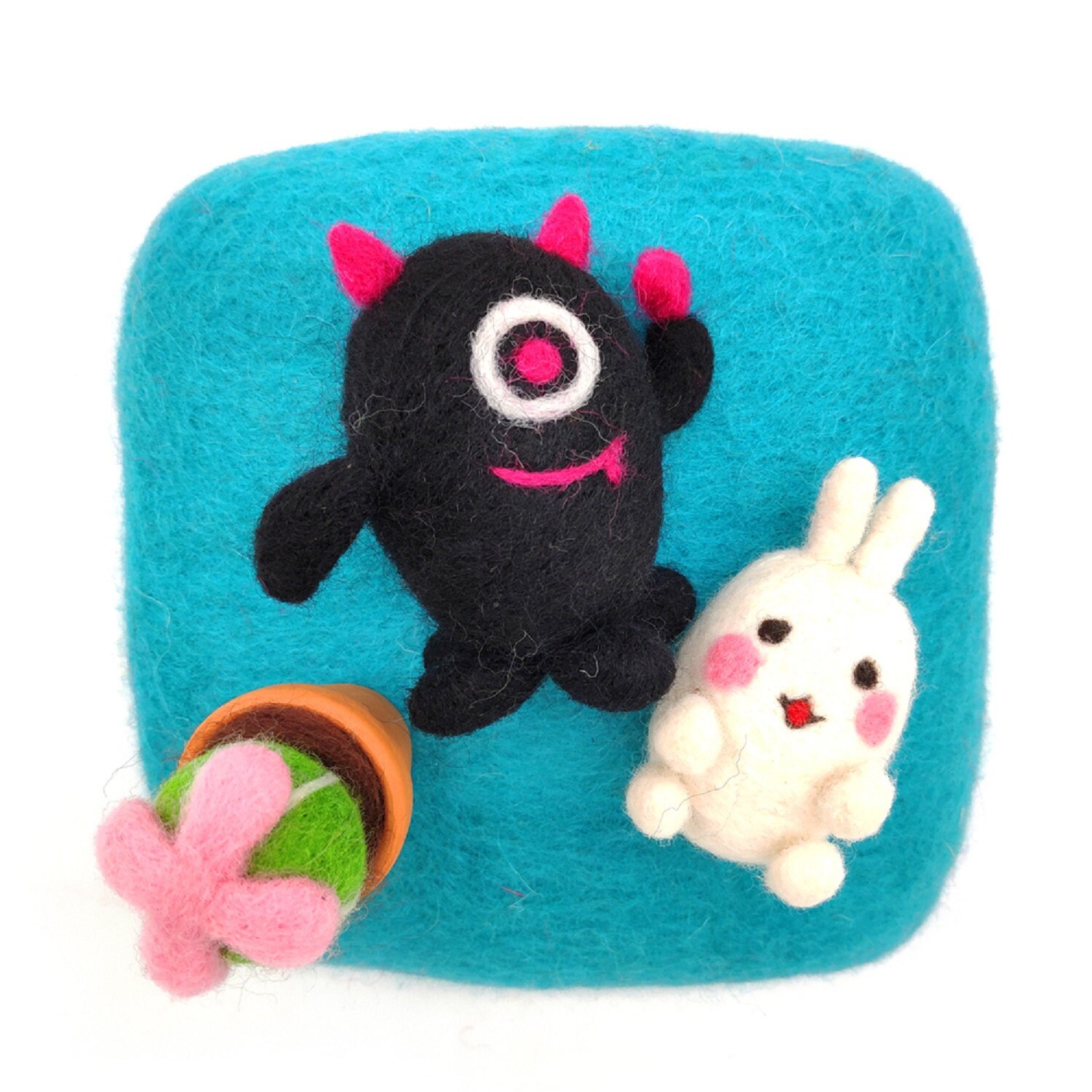 100 Woolen Needle Felting Mat Ecofriendly Natural Wool Mat Etsy UK