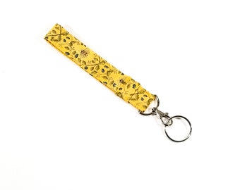 The Bees Knees Key Fob, Bee Lover Wristlet