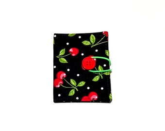 Carteras de té cherry and dots, soporte para bolsitas de té