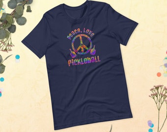 Peace Love Pickleball Unisex T-shirt