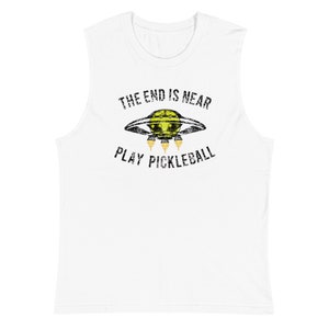 End is Near Unisex Pickleball Tank Top