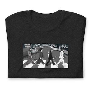 Fab 4 Playing Pickleball Unisex T-shirt