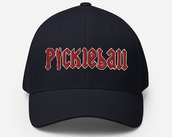 Pickleball Rocker Baseball Cap