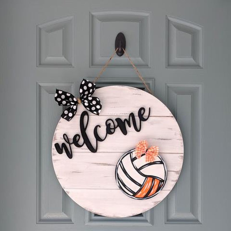Door Charms Interchangeable Hanger with Attachments Summer Sign Interchangeable Door Hanger Door Wreath Rustic Fall Door Hanger