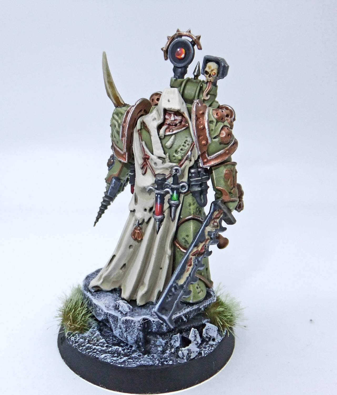 Pro Painted-to-order Death Guard Elites/hq Warhammer 40k, Stunning Grimdark  Nurgle Command -  Israel