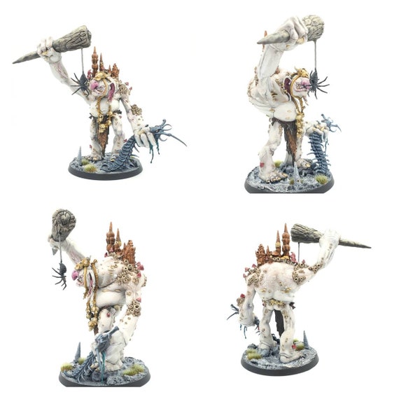Troggboss / Dankhold Troggoth Painted Miniature Model for