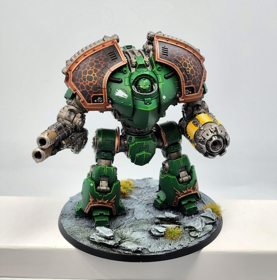 Saturnine Siege Dreadnought Chiron Configuration Custom Painted