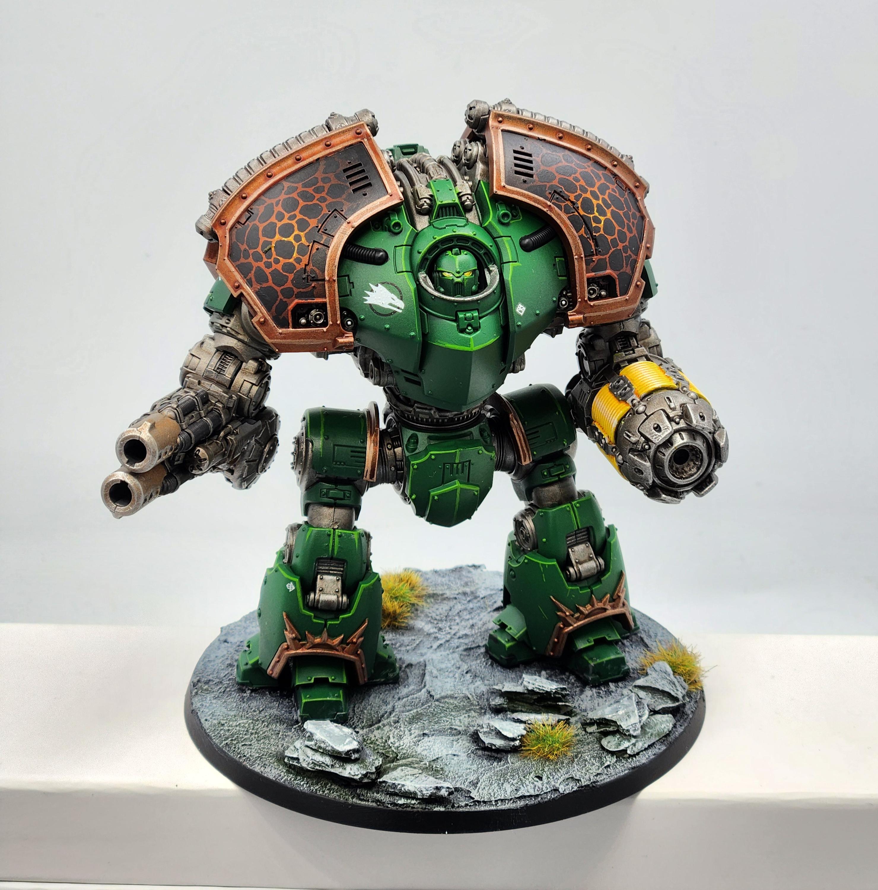 Saturnine Siege Dreadnought Chiron Configuration Custom Painted