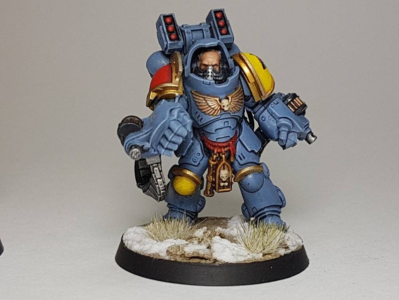 Primaris Space Marine Aggressors Painted Miniatures Available to Custom ...