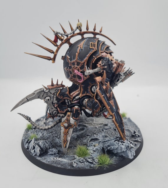 Chaos Warpforged Venomcrawler & Obliterators Painted Miniatures