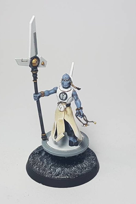 Tau Ethereal Painted Miniature for Sale, Custom Orders for