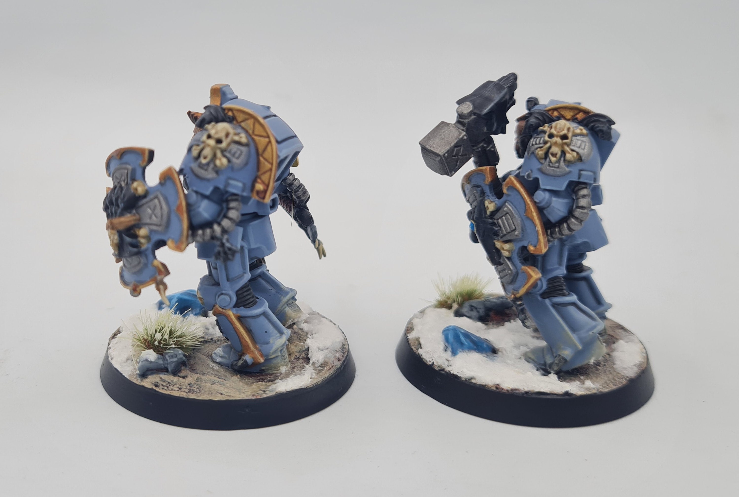 o555 ウルフ・ガード・ターミネーター スペースウルフ ウルフガード・ターミネーター2号完成(^O