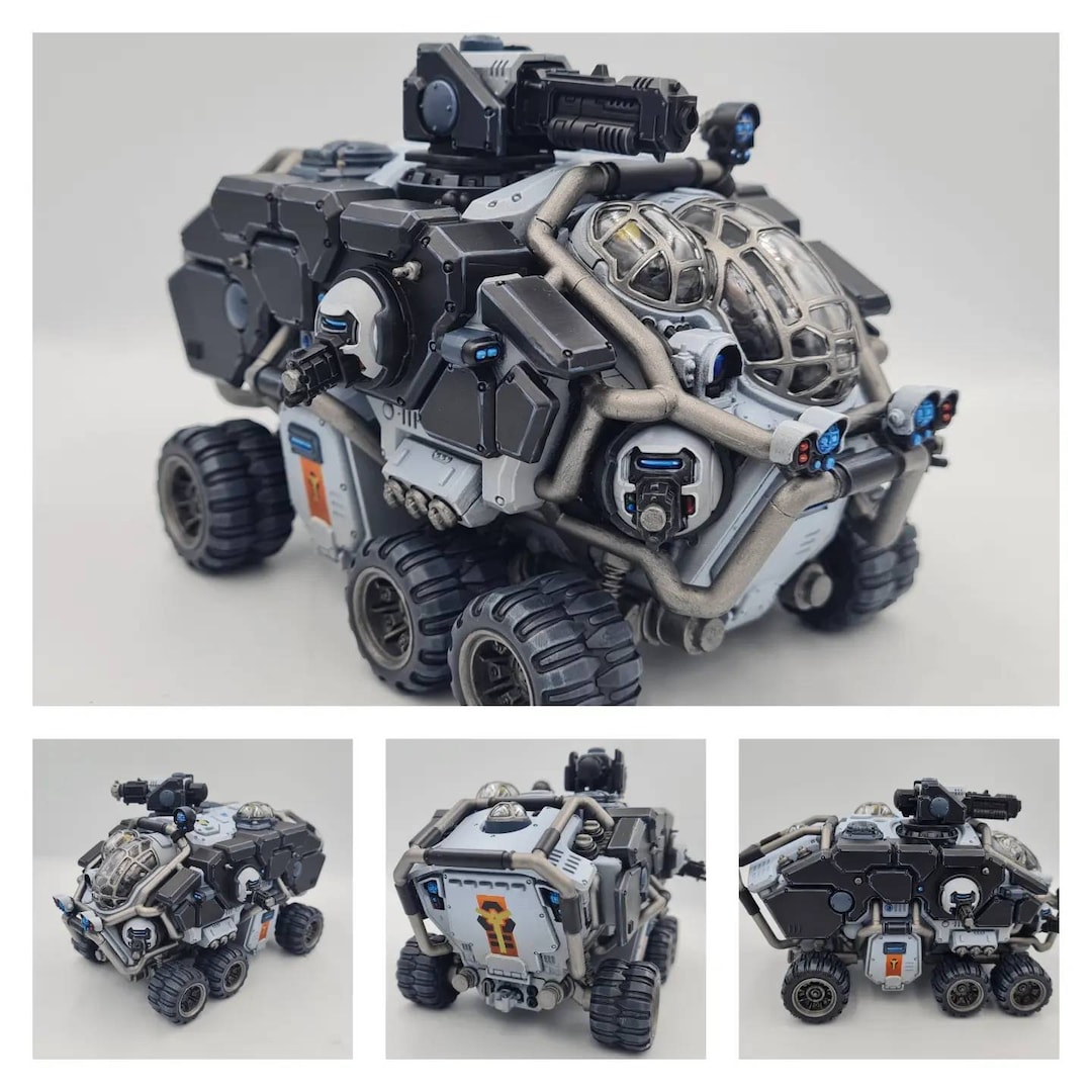 Leagues of Votann Hekaton Land Fortress Painted Miniature Etsy