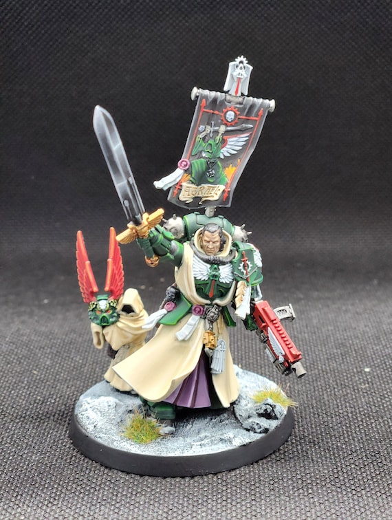 ウォーハンマー 40K グランドマスター　アズラエル 塗装済み ウォーハンマー 40K グランドマスター アズラエル 塗装済み