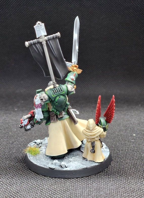 ウォーハンマー 40K グランドマスター　アズラエル 塗装済み ジョイトイ JoyToy Source 1/18 『ウォーハンマー40K』ダーク