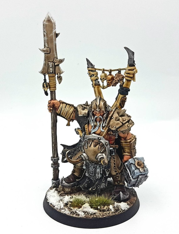 Ogor Tyrant Painted Miniature Model for Sale, Custom Orders Taken