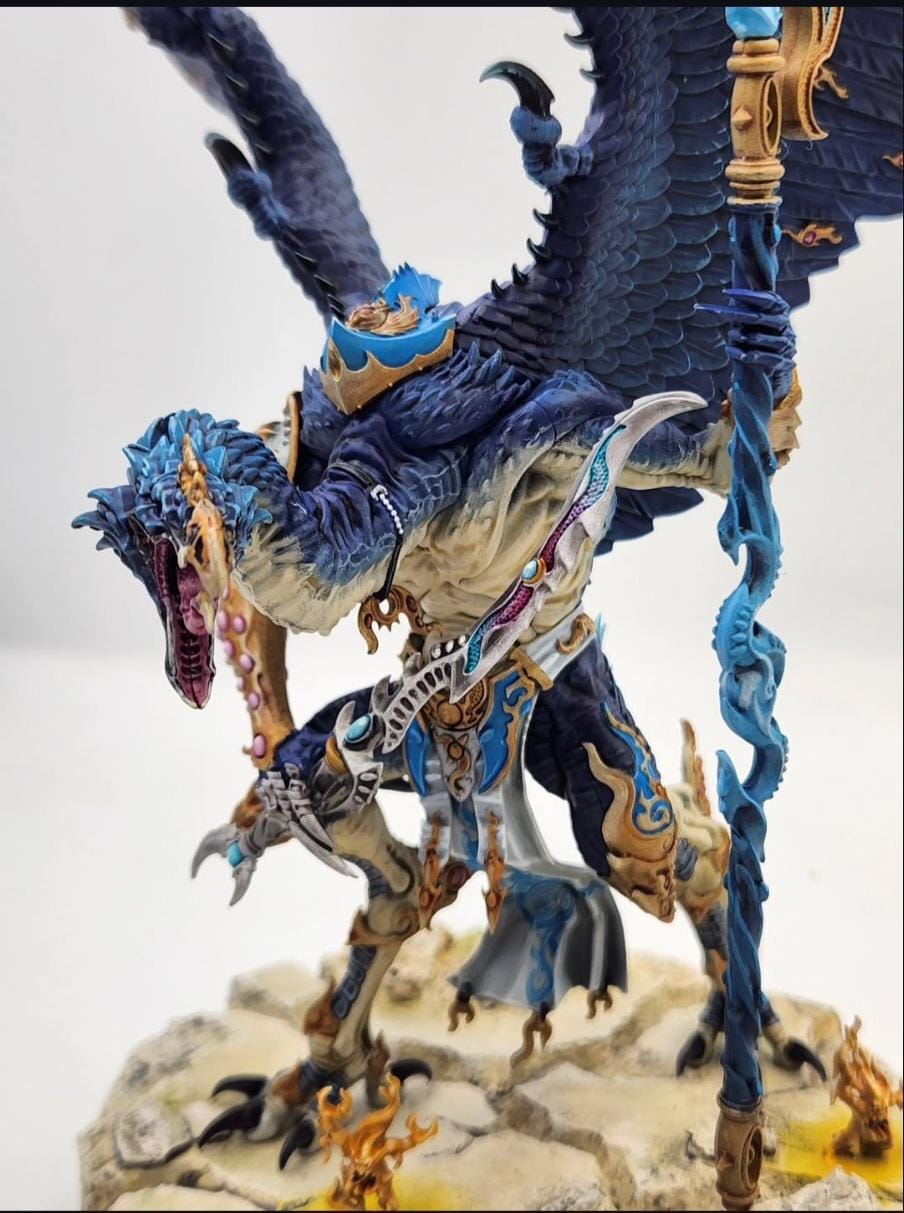 Lord of Change Daemon of Tzeentch Custom Painted Miniature