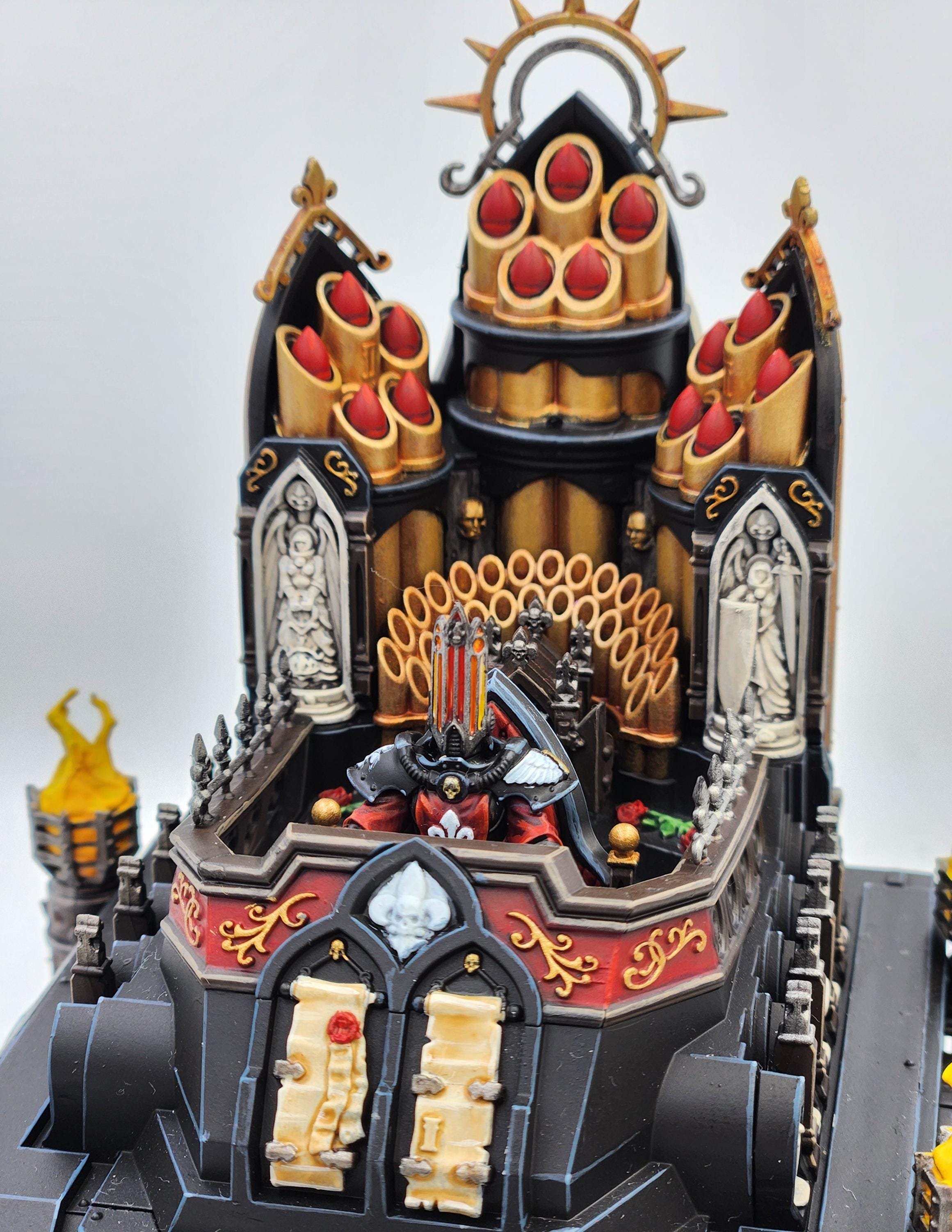 エクソシスト・アデプタ・ソロリタスの塗装済みミニチュアモデル