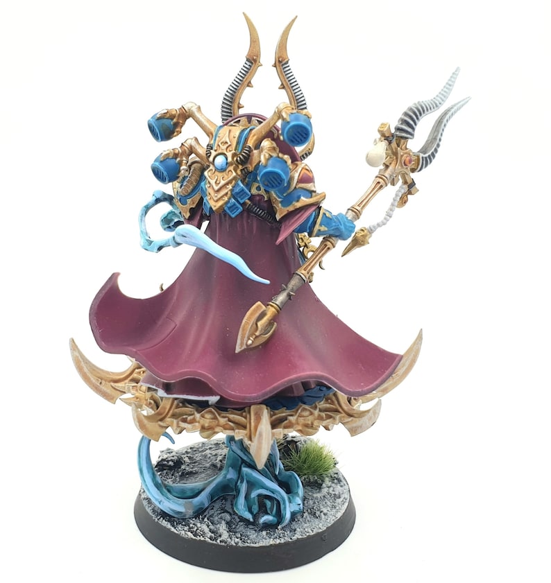 Ahriman painted miniature model Warhammer 40k Thousand Sons, 40k 30k and AOS commissions taken image 2