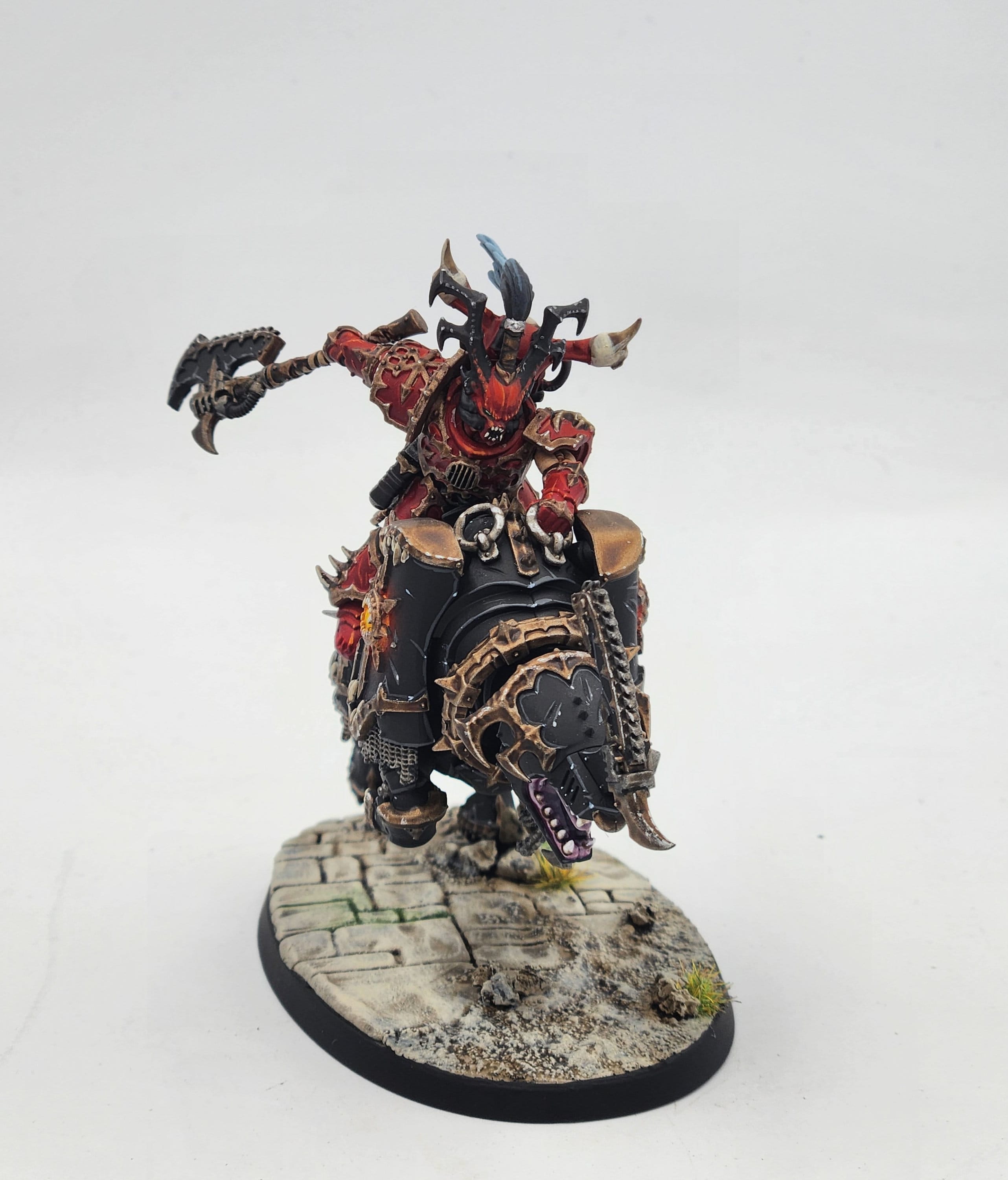 ウォーハンマー　コルヴスカバル　塗装完成品 NorthTownMiniatures - Etsy 日本