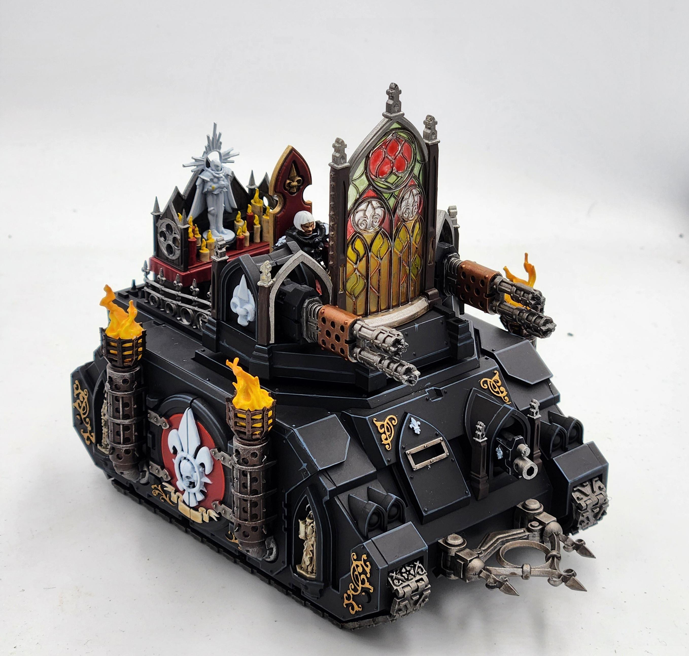 イモラトール・アデプタ・ソロリタスの塗装済みミニチュアモデル